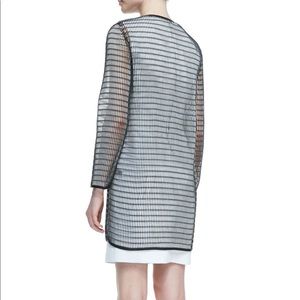 Elie Tahiti Soho Rectangular Mesh Coat